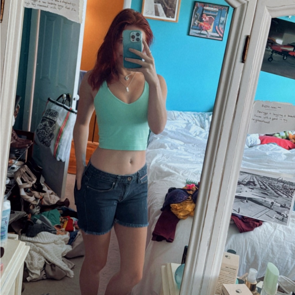 Vintage Levi's Boyfriend Skinny Low Rise Cutoff’s
